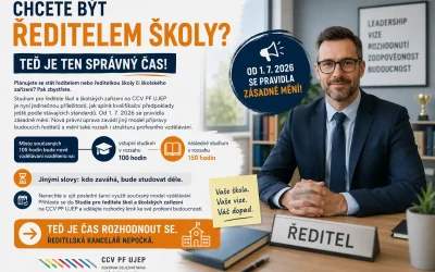 Chcete být ředitelem školy? Teď je ten správný čas!